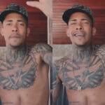 MC Poze explica aparições com mãe da filha e nega que tenha reatado relacionamento